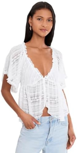 Free People in Your Dreams Lace Top | Amazon (US)