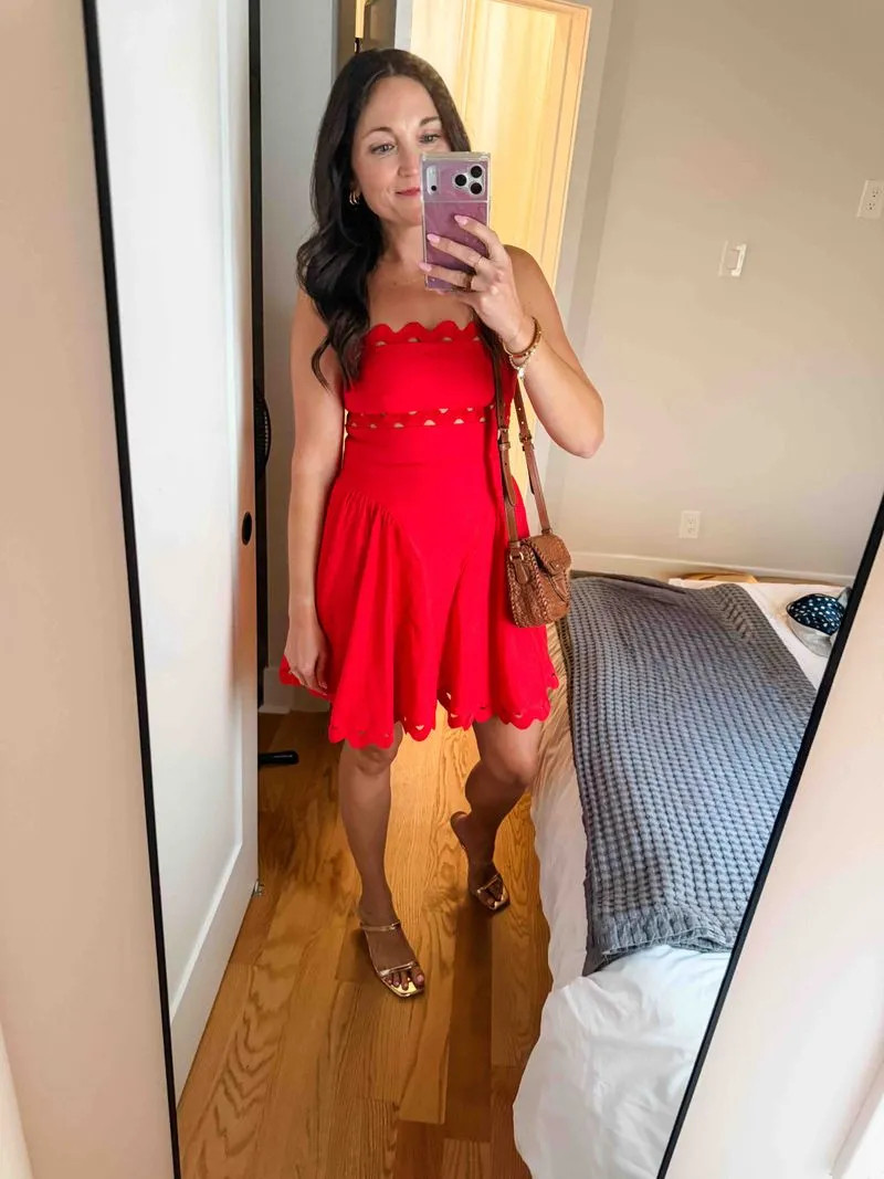 Red Night Out Dress!  

 #LTKdayinmylife #LTKgrwm #LTKootd