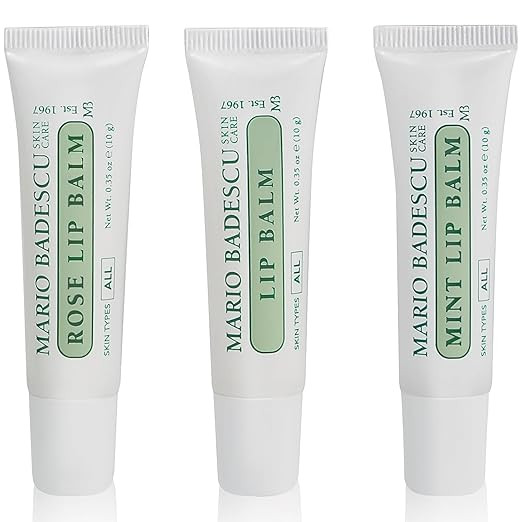 Mario Badescu Moisturizing Lip Balm for Dry Cracked Lips, Infused with Coconut Oil and Shea Butte... | Amazon (US)