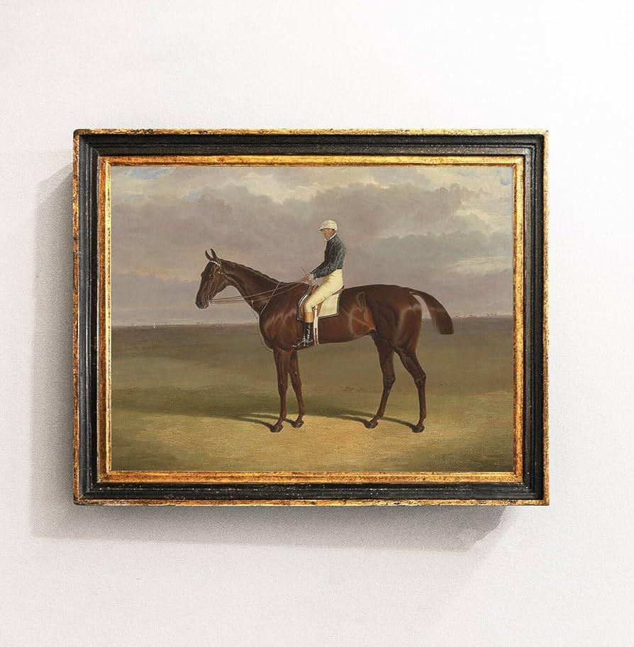 Generic Horse Vintage Wall Art, Poster, 16x24 inches, White, Matte Finish, Unframed, Living Room,... | Amazon (US)