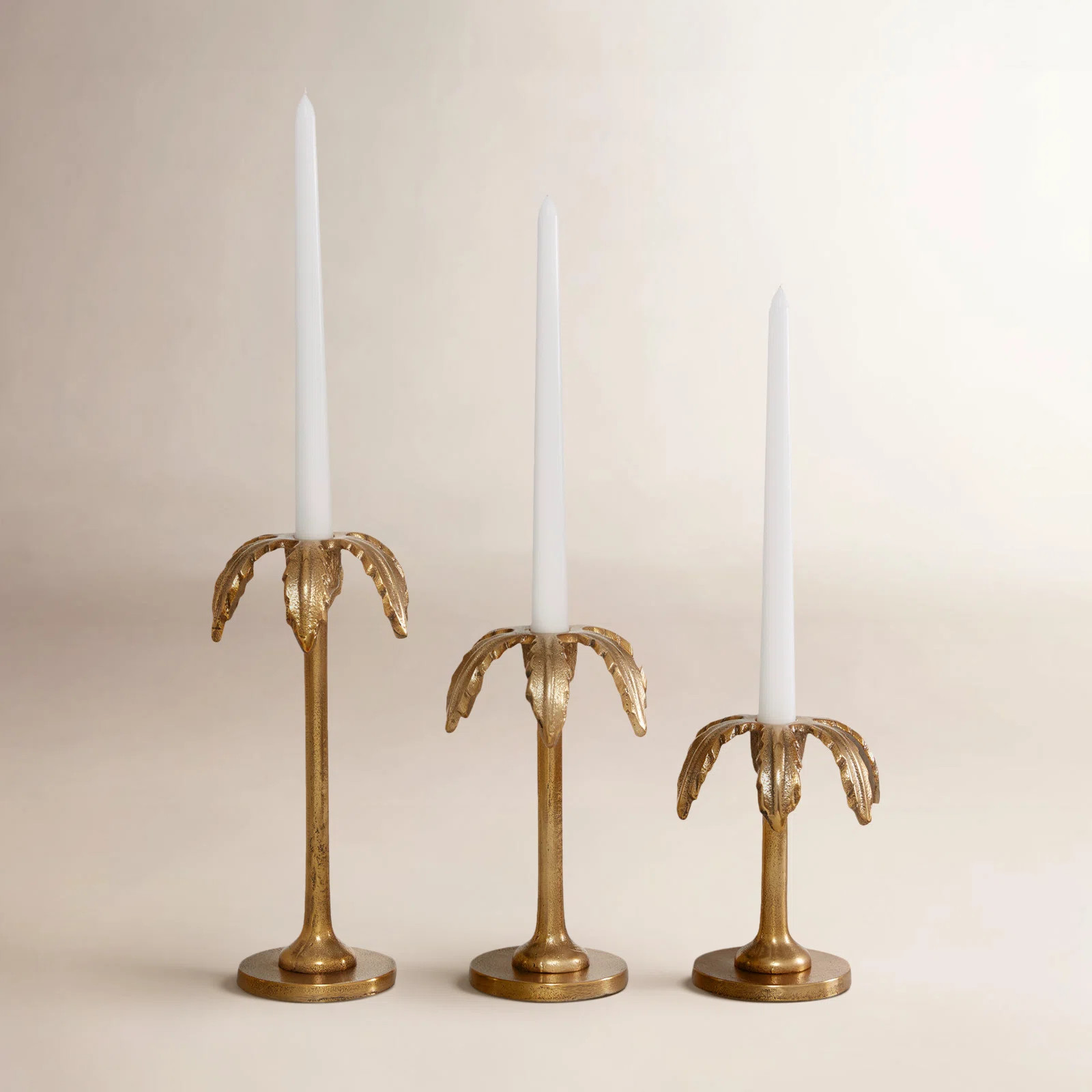 Pippin 9.9'' H Aluminum Tabletop Candlestick | Wayfair North America