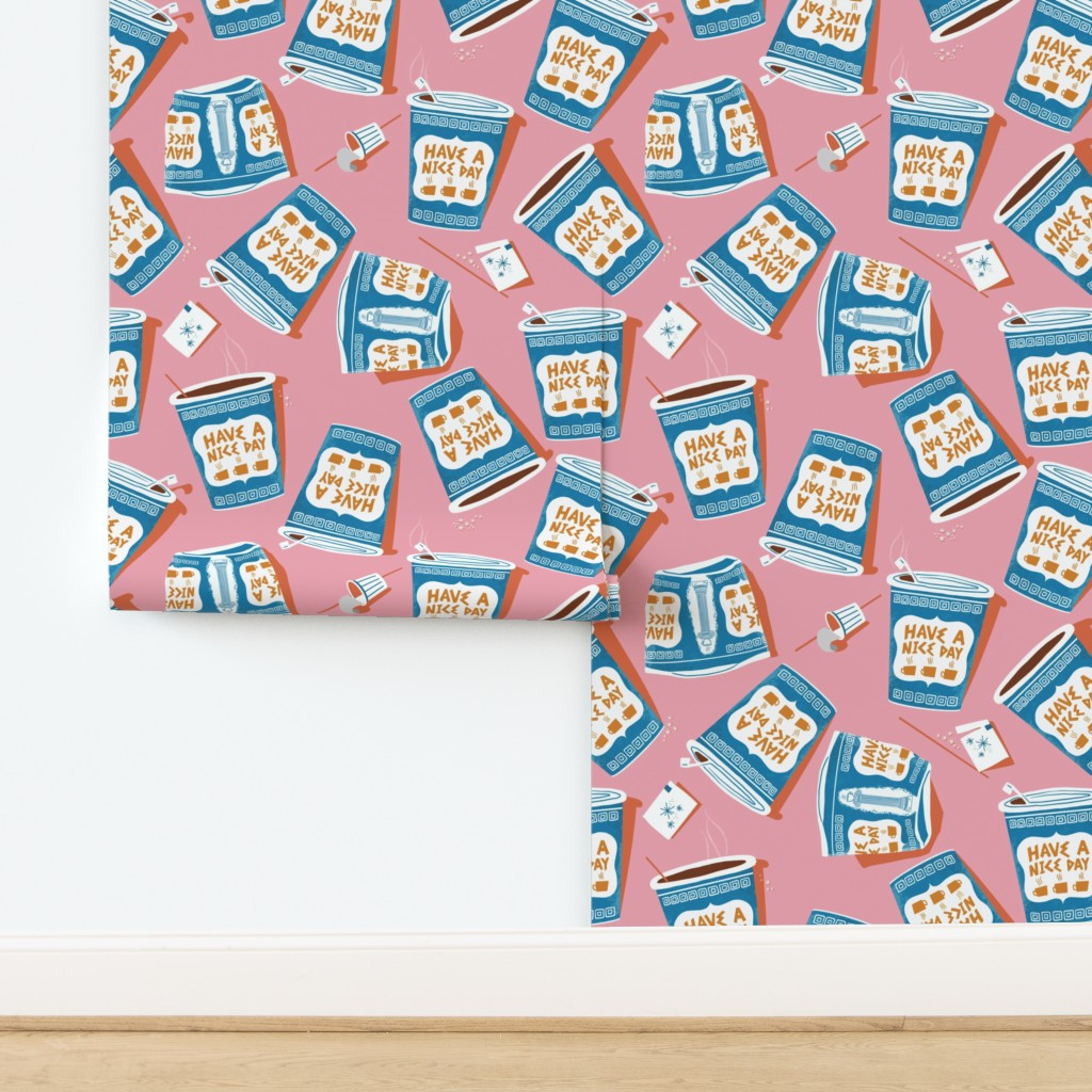 NYC Coffee Cup-Venti (UPDATED) | Spoonflower