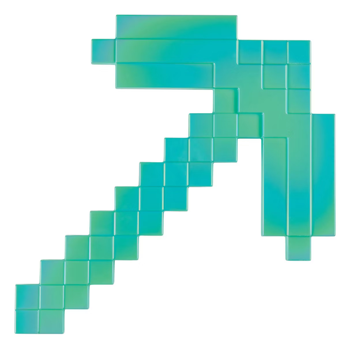 Mojang Synergies AB Minecraft Diamond Pickaxe Costume Weapons Chrome Finish | Target