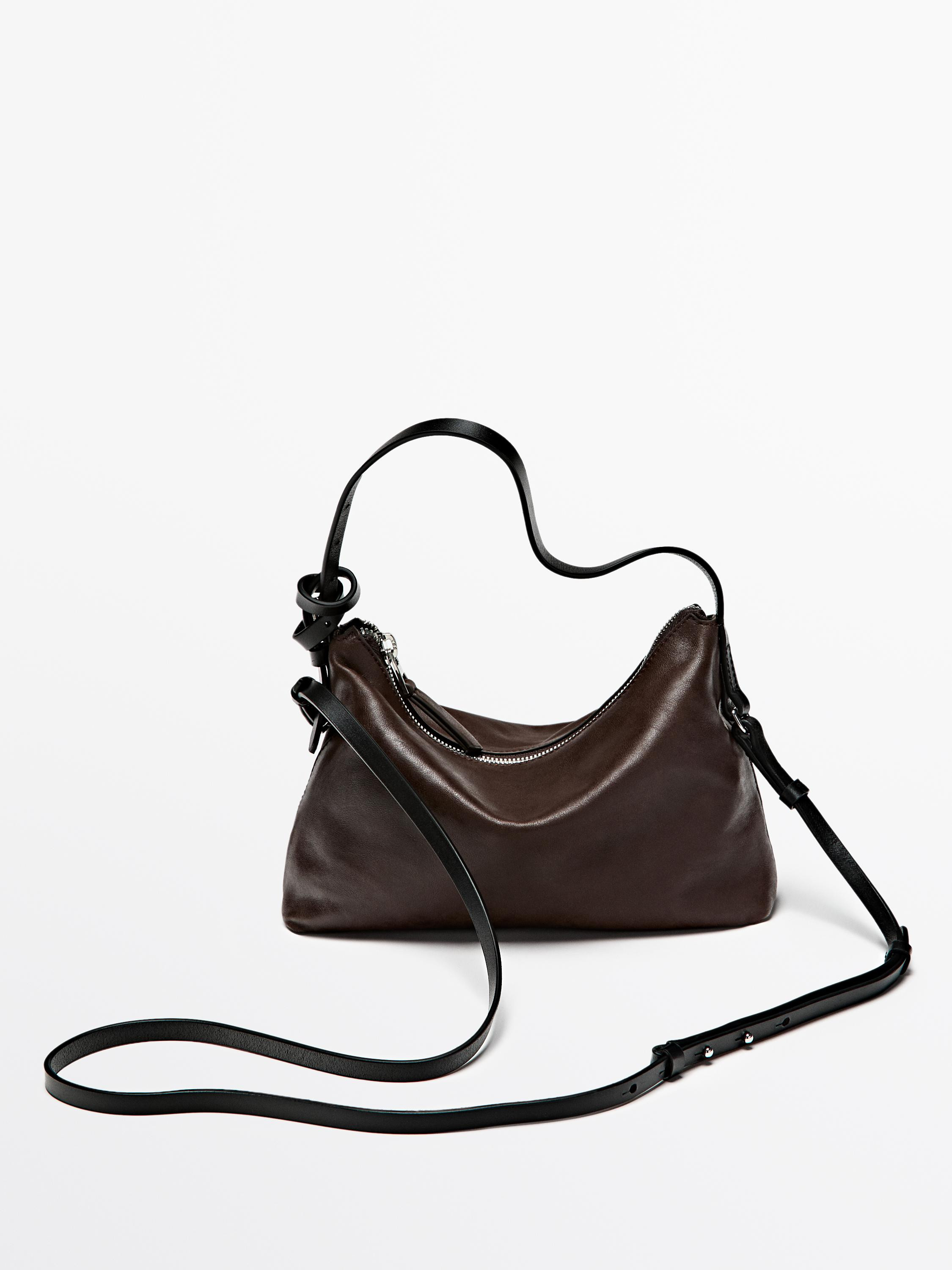 Petit sac en cuir nappa | Massimo Dutti FR