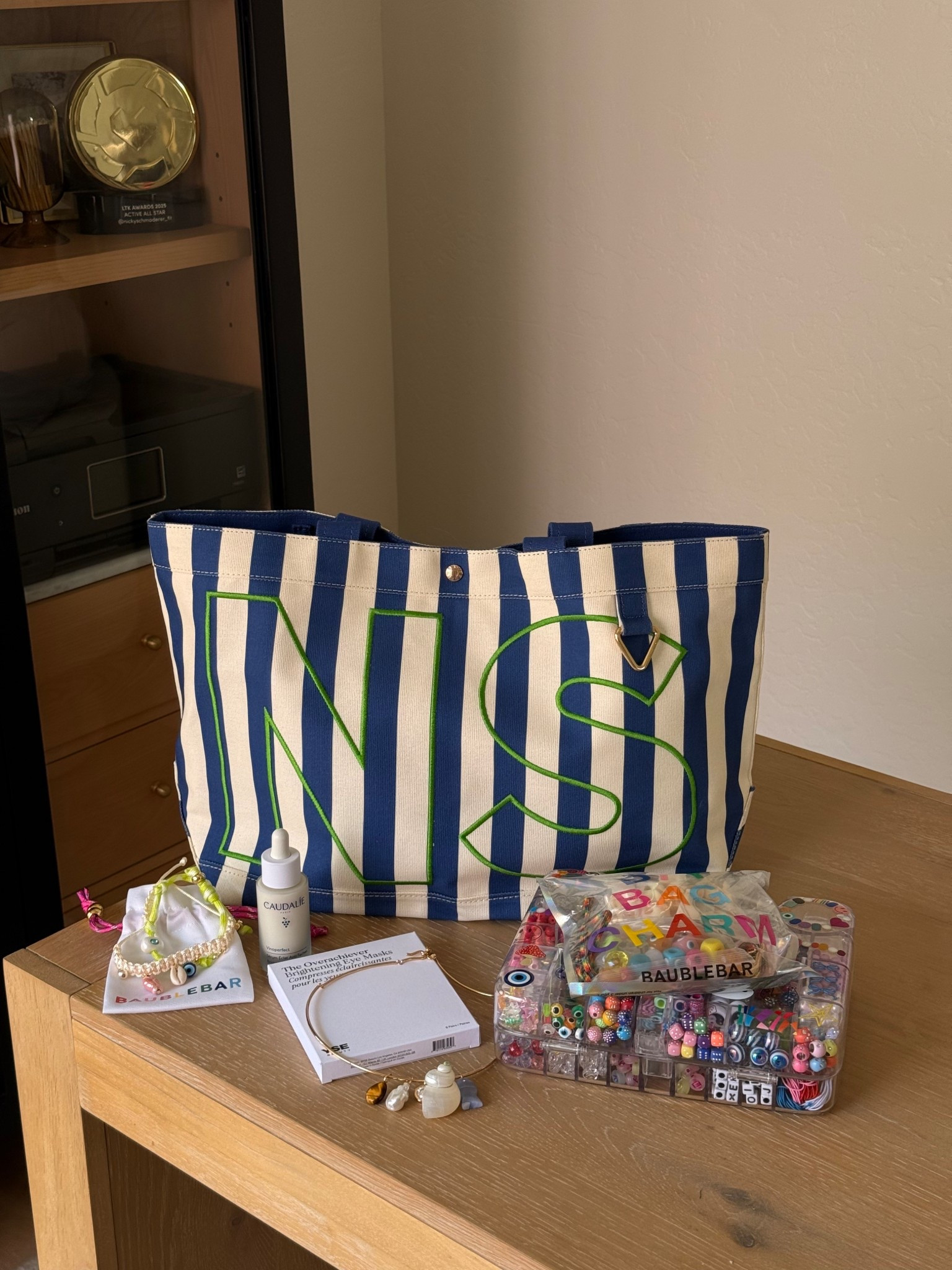 @baublebar personalized bag // Great gift idea for a birthday! 

Tote bag 
Summer bag 


#LTKSeasonal #LTKMothersDay #LTKTravel