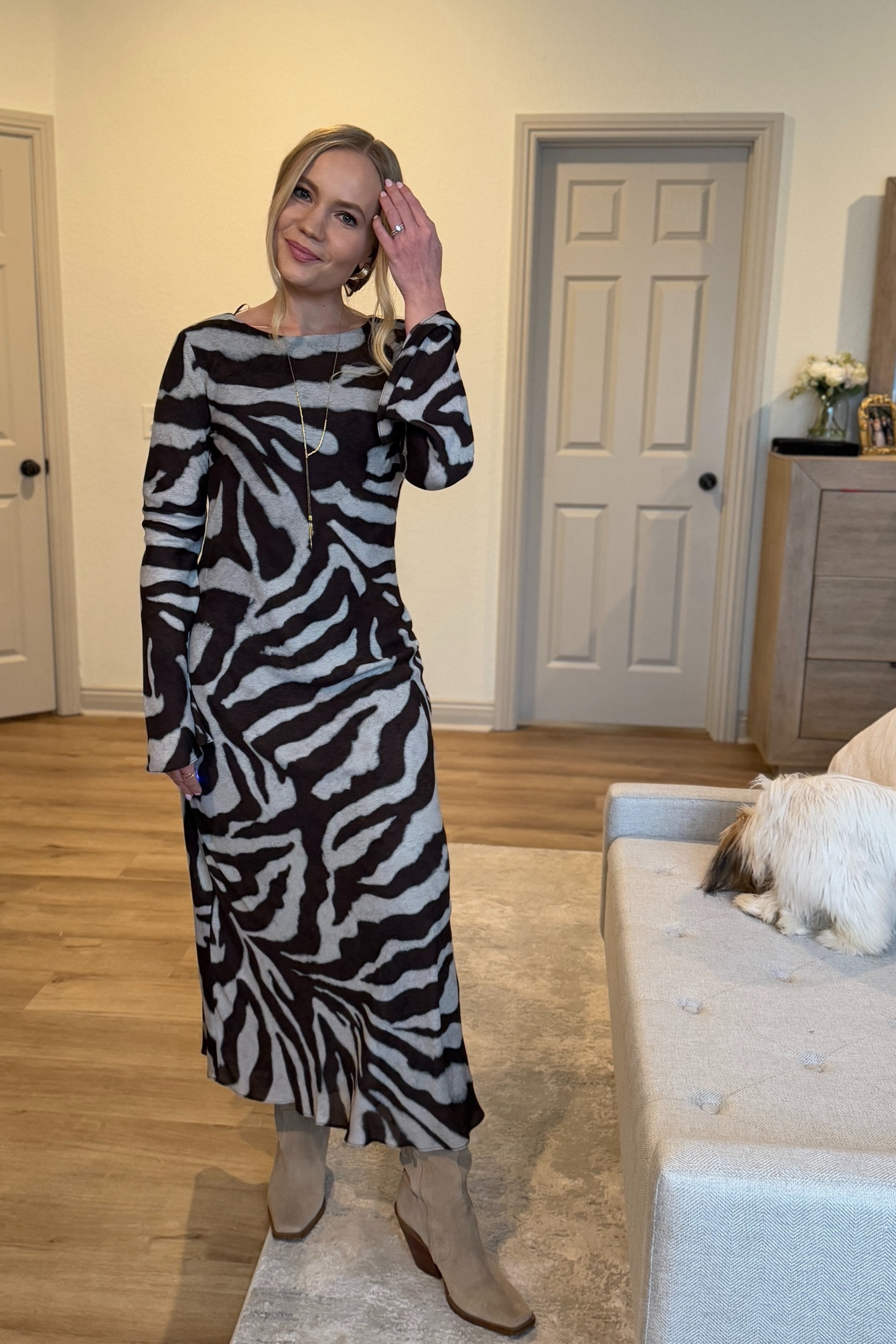 Love this dress! Perfect for date nights and transitioning into spring 🥳🥳


Date night outfit idea
Dresses

#LTKSeasonal #LTKStyleTip #LTKTravel