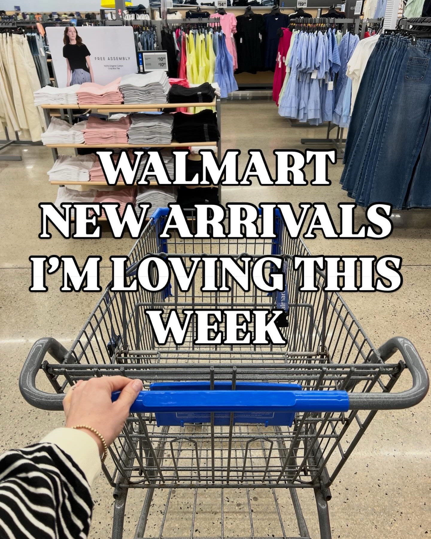 Walmart new arrivals! Lots of spring break essentials. The time and tru one piece swimsuits have good coverage and construction. #walmartfinds 