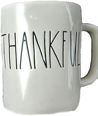 Rae Dunn Thankful mug Fall coffee tea cup NEW Thanksgiving | Amazon (US)