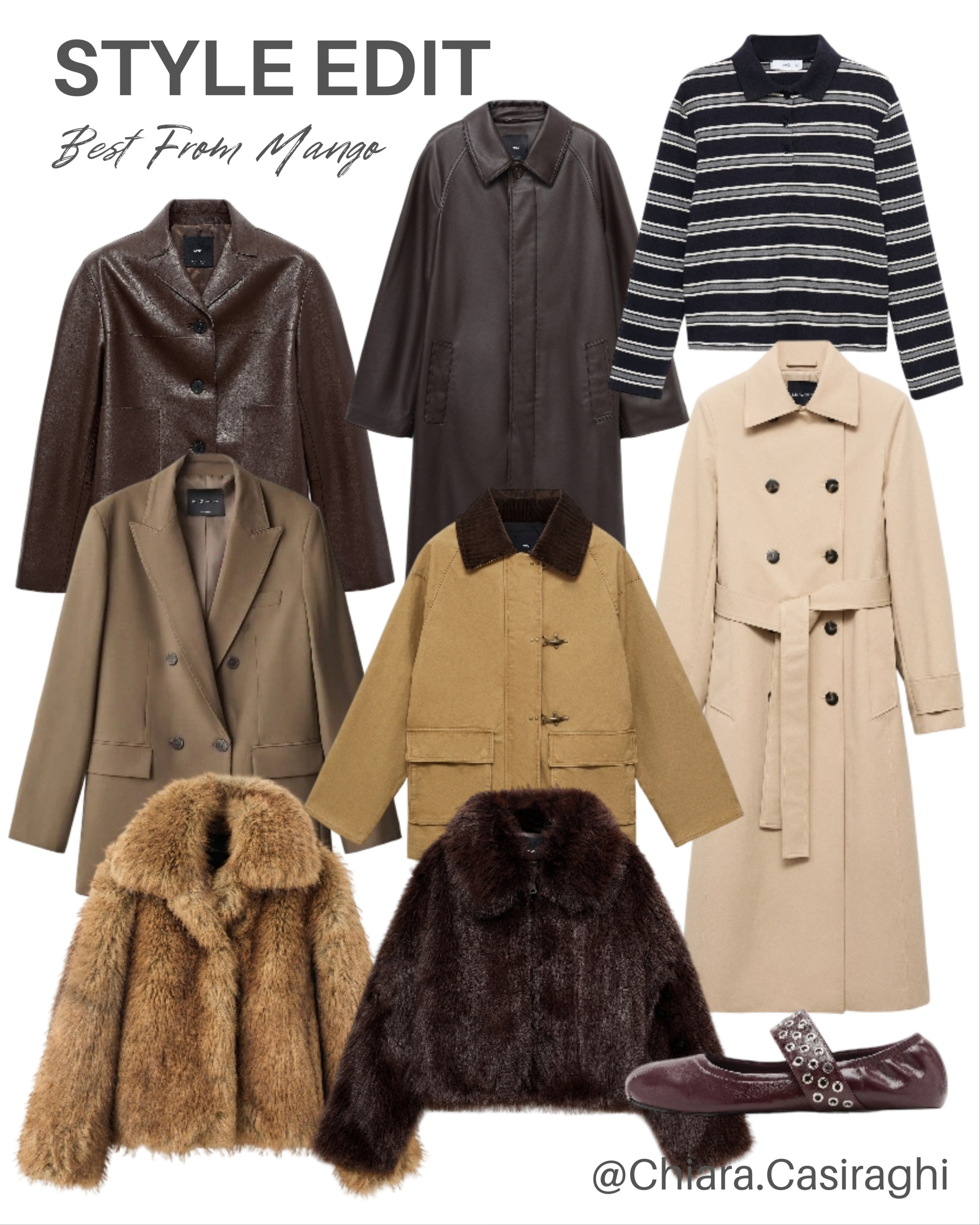 Chic finds just dropped! My new style edit features the absolute best of Mango's latest arrivals. Get ready for incredible coats, trendy knitwear, and must-have accessories. Quality style without the huge price tag! Tap to shop my top picks before they sell out! #Mango #StyleEdit #NewArrivals #FashionInspo #HighStreetFashion #ShopTheLook #AffordableStyle #OOTD

#LTKSeasonal #LTKSaleAlert #LTKStyleTip