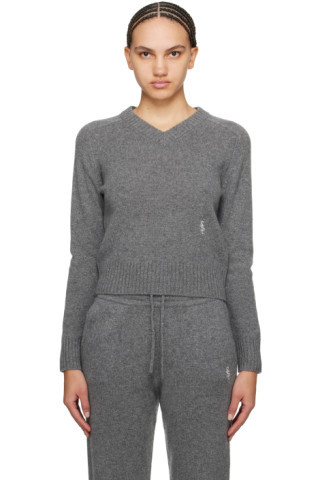 Gray 'SRC' Sweater | SSENSE