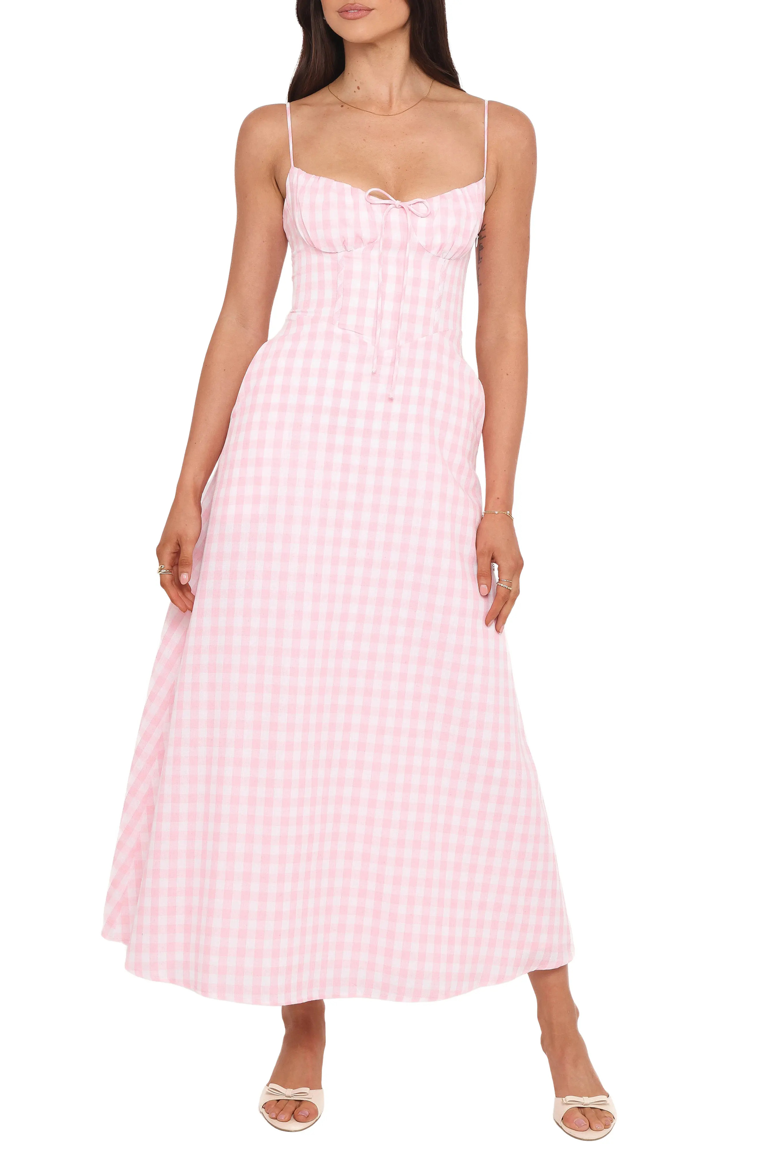 Tilbury Gingham Maxi Dress (Women) | Nordstrom | Nordstrom
