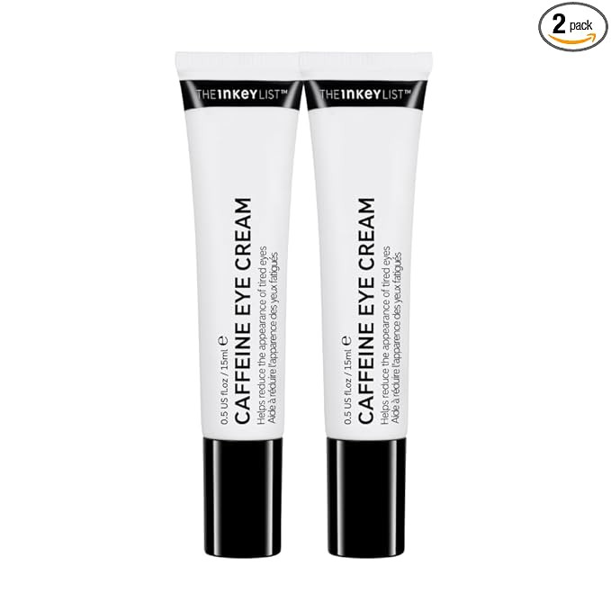 The INKEY List Caffeine Eye Cream Duo, Reduce Eye Puffiness and Dark Circle, Blur Fine Lines, 0.5... | Amazon (US)