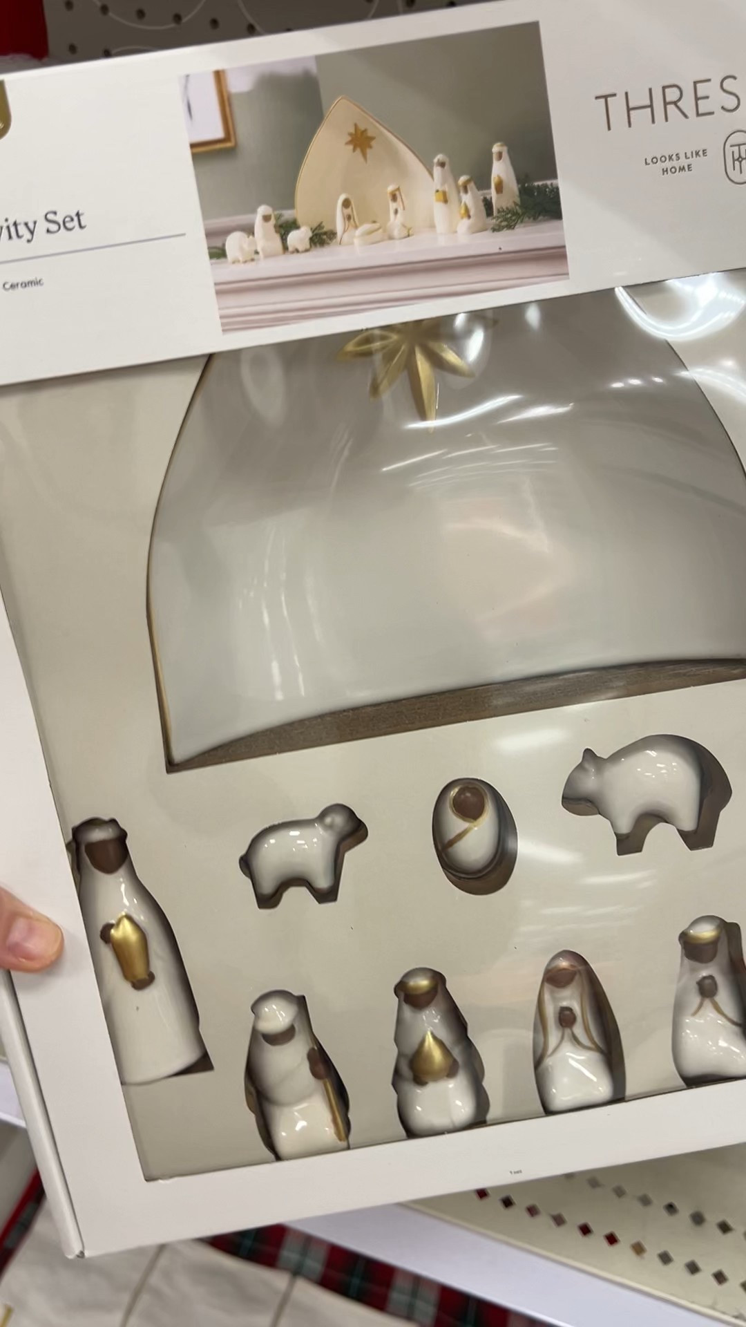 This nativity at Target is beautiful! I’m so tempted to buy it. Gorogues neutral minima timeless design. $30, save $5 when you spend $20 right now. #targetfinds Christmas decor decorations transitional aesthetic 

#LTKFindsUnder50 #LTKGiftGuide #LTKHoliday