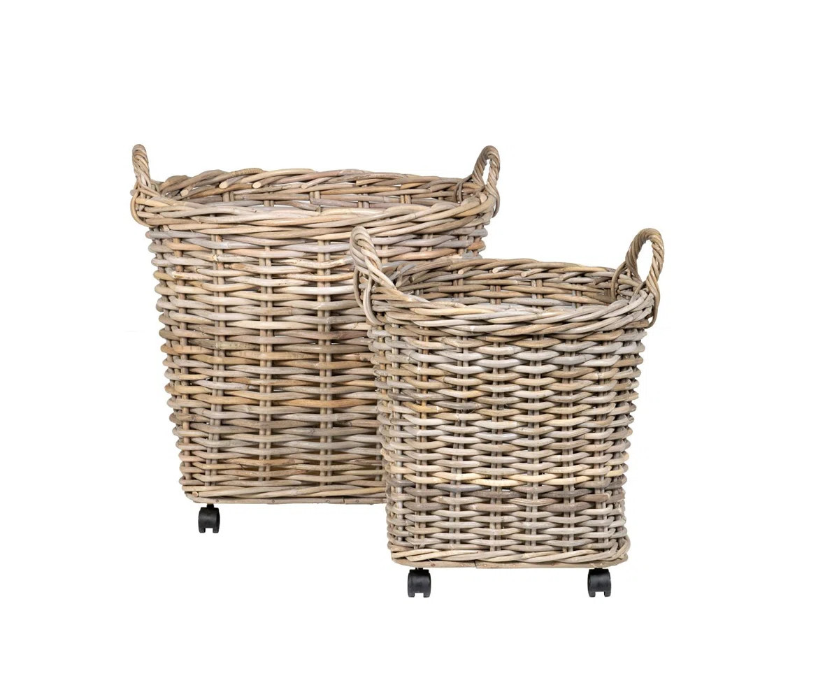 Rosalind Wheeler Maya Rattan Decorative Basket | Wayfair North America