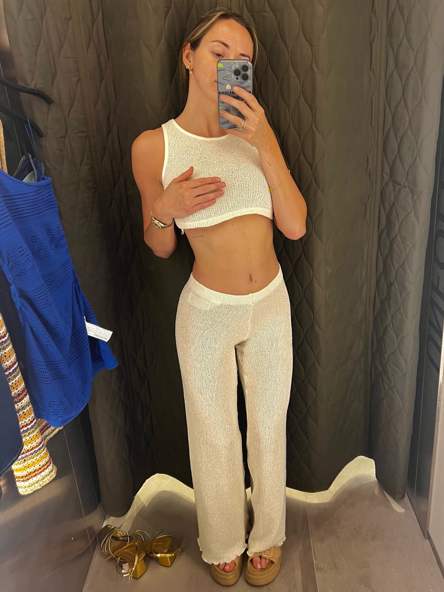 Pull and Bear crochet co ord look 
Perfect for holiday 🩵

#LTKfit #LTKeurope #LTKstyletip