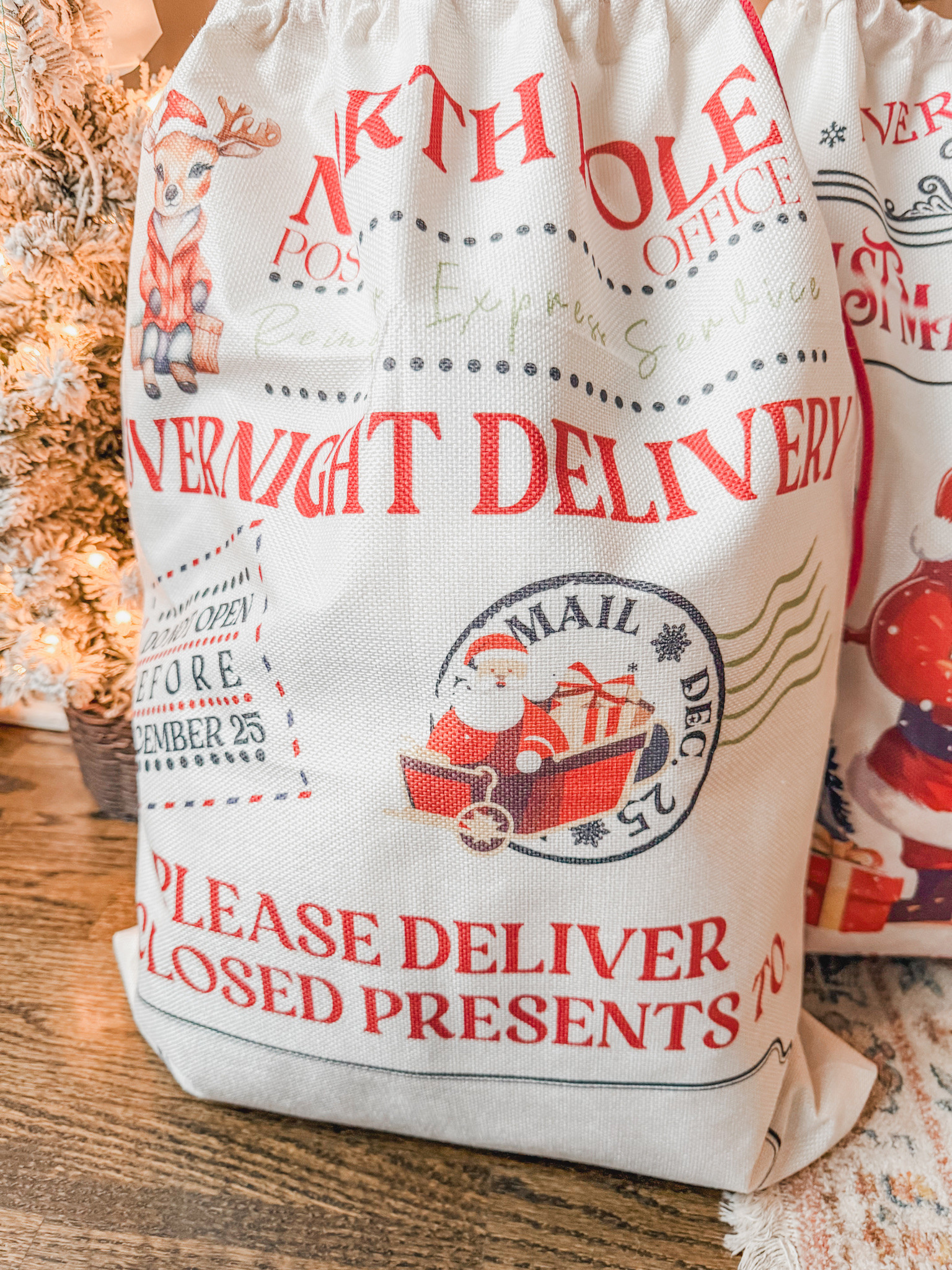 This Christmas delivery sacks a great for hard to wrap gifts. It looks great and is easy to wrap  

#LTKHoliday #LTKmomlife #LTKGiftGuide