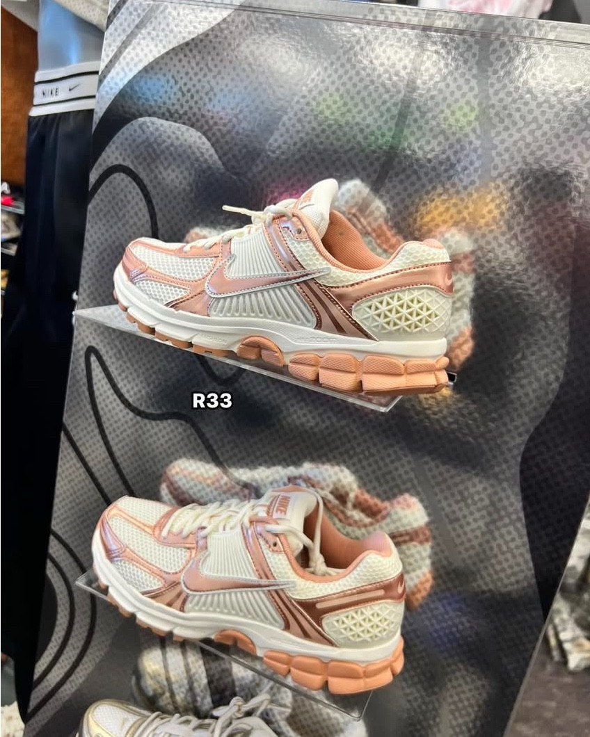 Why would you not want these rose gold running shoes and don’t forget to add the rhinestone laces with them🔥🔥🔥 #shoe #sneaker  #kicks

#LTKActive #LTKSeasonal