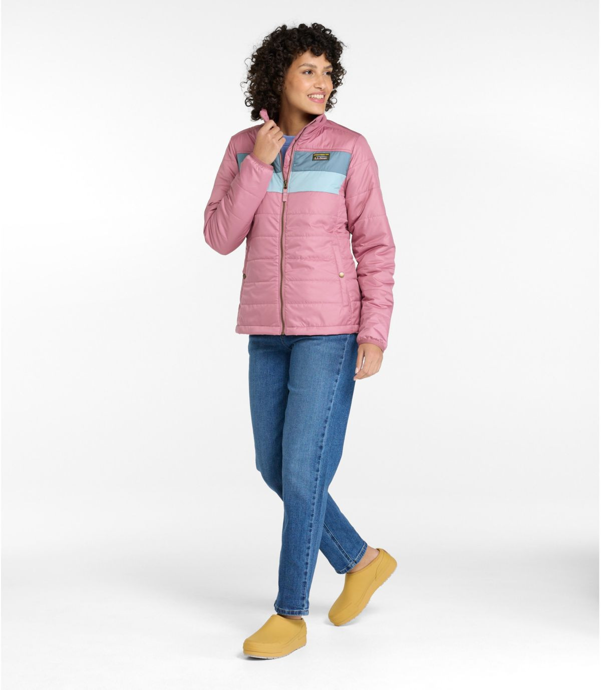 Women's Mountain Classic Puffer Jacket, Colorblock | L.L. Bean