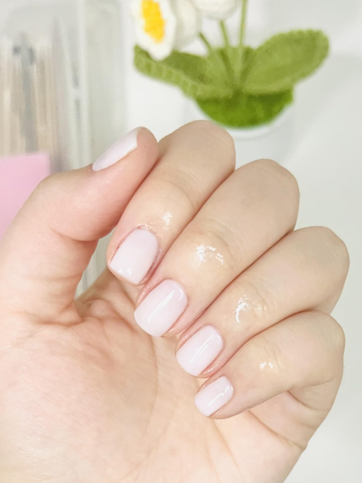 Gel Nail Polish, Milky White Nude Gel Polish, 0.27 fl oz | Amazon (US)