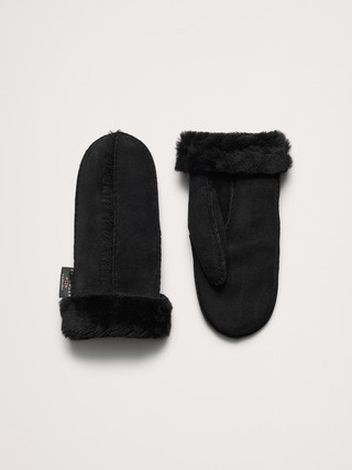 Shearling Mittens by Crown Cap | Banana Republic (US)
