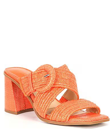 Alex Marie Quimby Raffia Slide Sandals - 12M | Dillard's