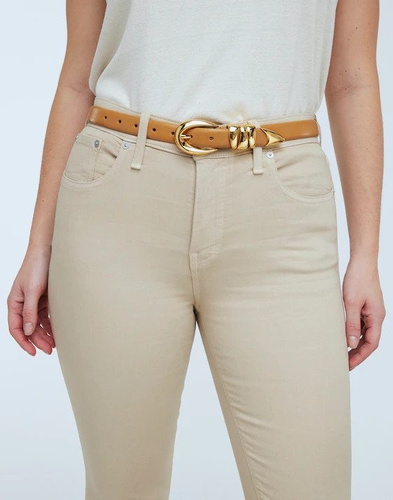 Triple Metal Keeper Belt | Madewell | Madewell