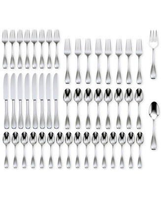 Oneida Voss 50-Pc Flatware Set, Service for 8, Created for Macy's - Macy's | Macy's