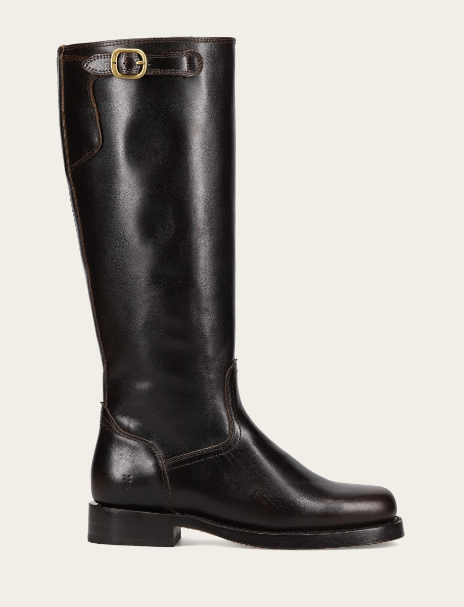 Women's Bourbon Campus Low Heel Tall Riding Boot | The Frye Company | FRYE