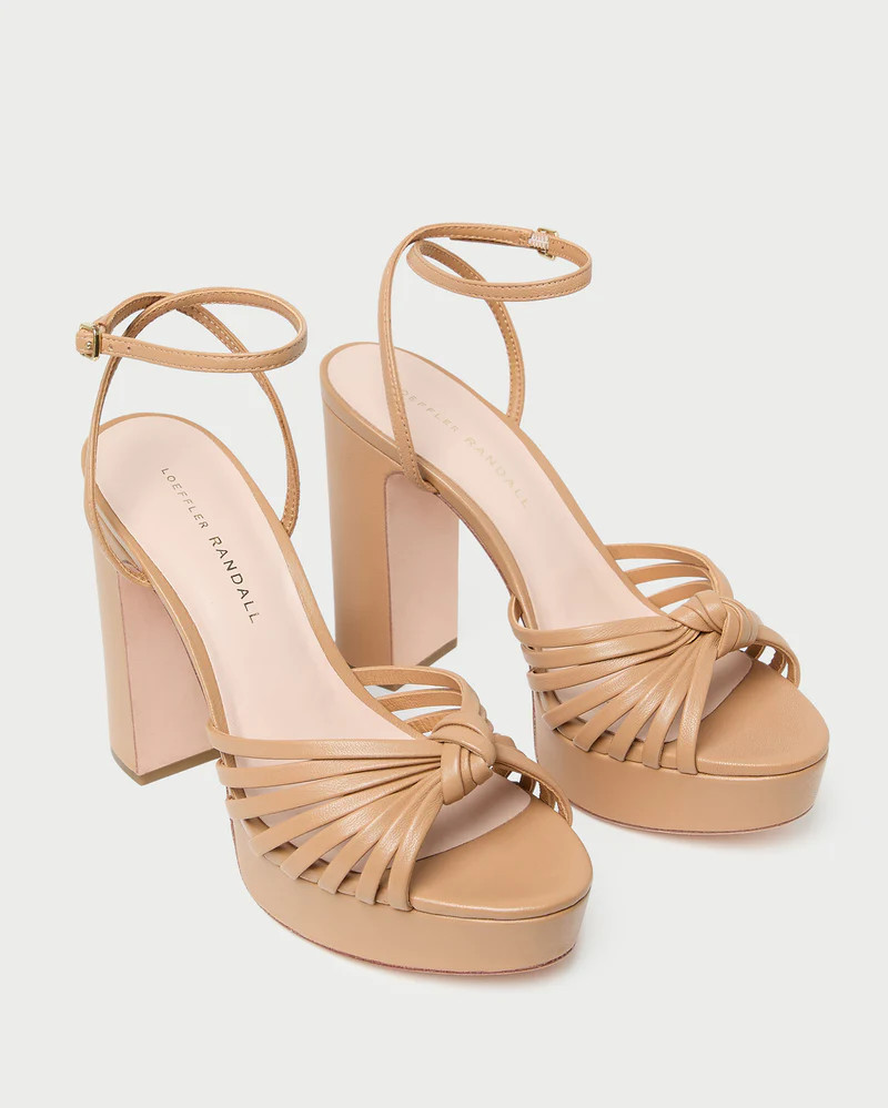 Rivka Dune Knot Platform Sandal | Loeffler Randall