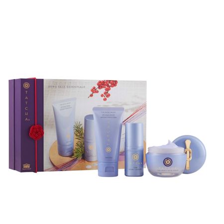 
Sephora value sets are the best Christmas gifts! So much to choose from on the Sephora Holiday Savings Event! 

Tatcha Dewy skin essentials value gift set from Sephora. Perfect gift for the holidays or birthdays! 

Lotion. Face. Skincare. Makeup. Sephora. Ulta. 

#LTKCyberweek #LTKsalealert #LTKHoliday
