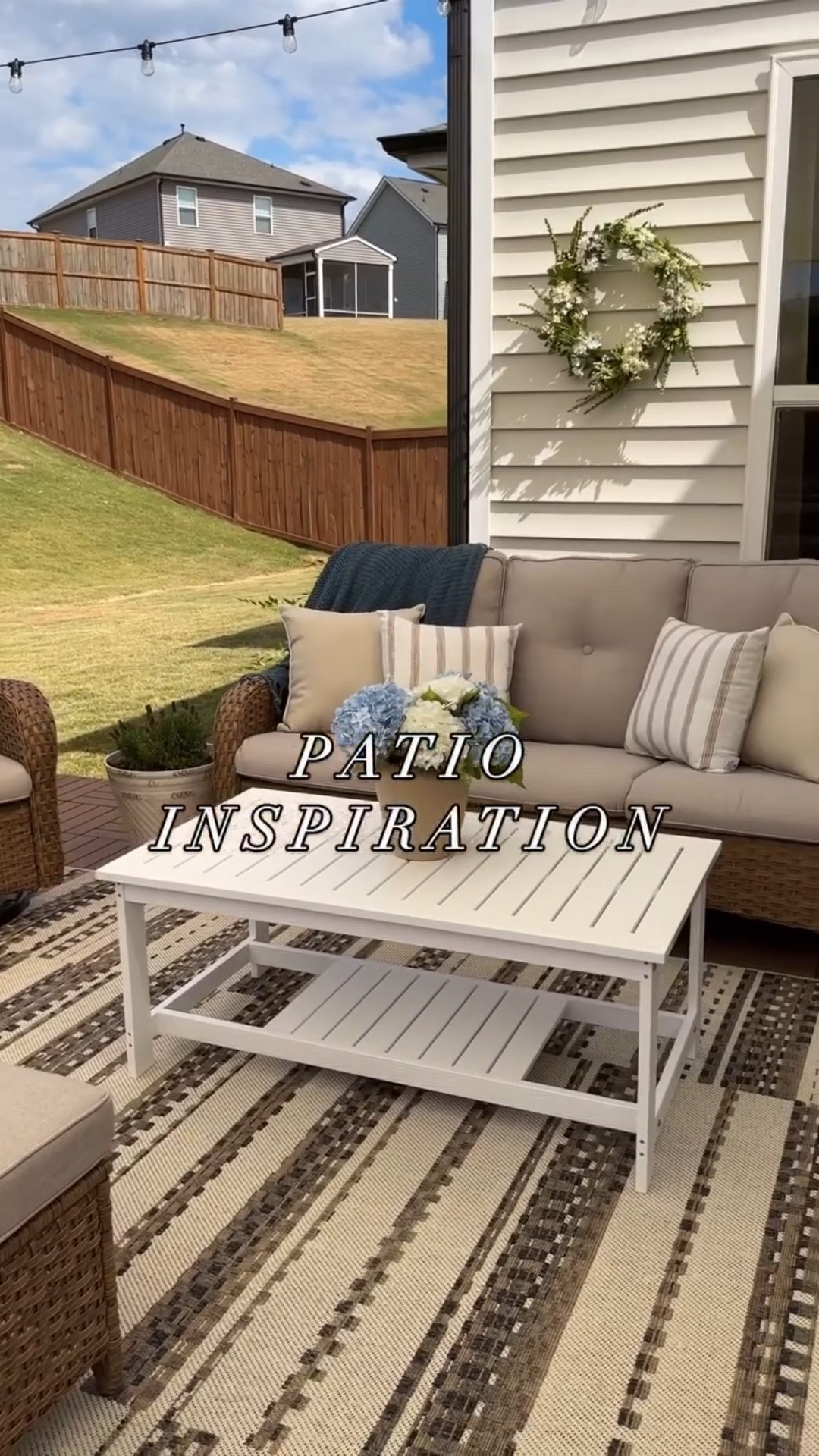 It’s almost patio season in North Carolina so I wanted to share ours! 

#patioinspo #patiofurniture #outdoorfurniture #outdoorseating #patioseason #patioseating #patioideas #patiodesign