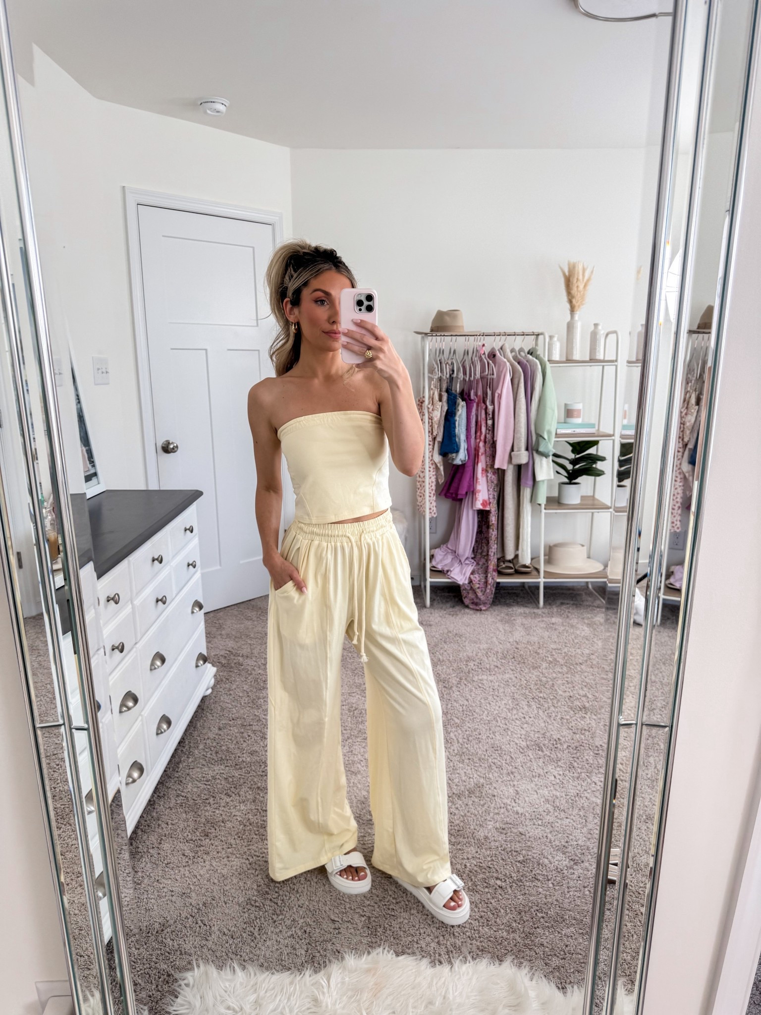 Yellow set — size xs 

#LTKFindsUnder50 #LTKStyleTip #LTKFindsUnder100