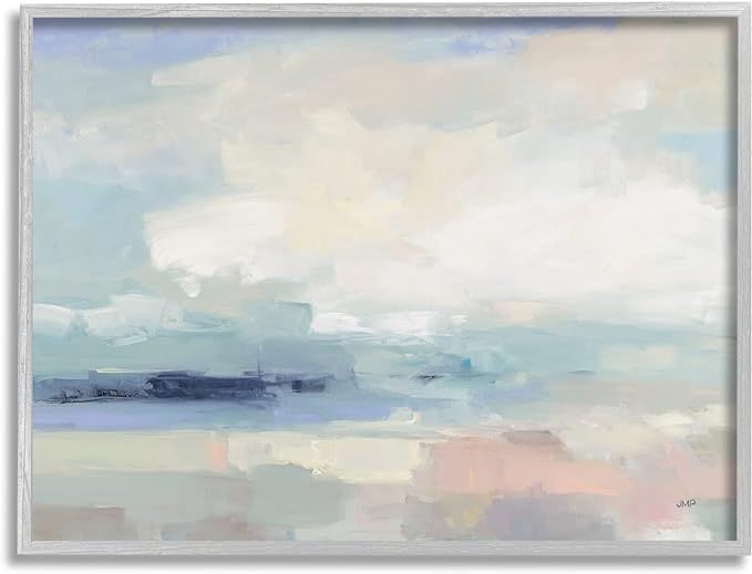 Stupell Industries Abstract Landscape Clouds Scene Framed Wall Art, Design by Julia Purinton | Amazon (US)