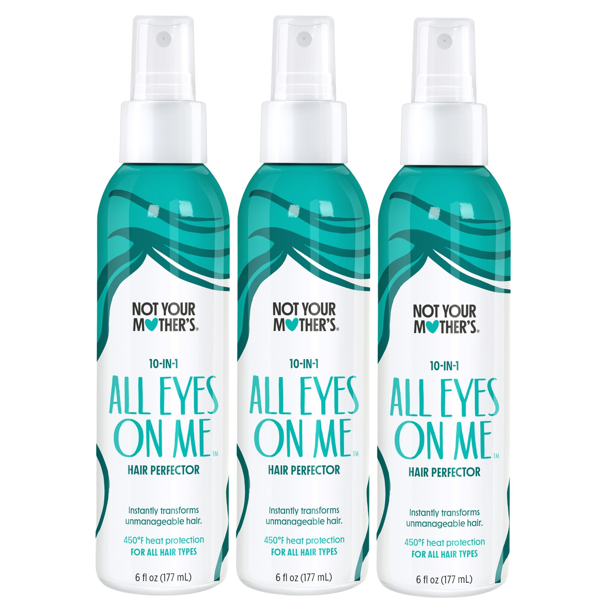 Not Your Mother's All Eyes On Me 10-in-1 Hair Perfector (3-Pack) - 6 fl oz - Heat Protectant for ... | Amazon (US)