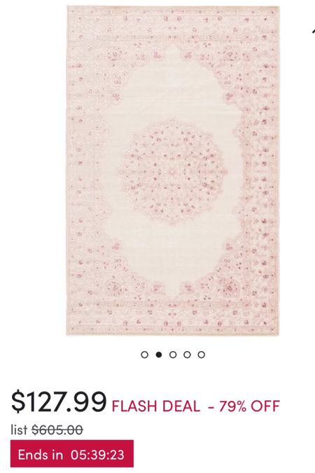 Pink floral rug 

#LTKhome #LTKSeasonal #LTKSale