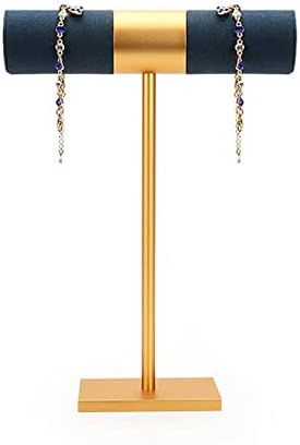 SANQIANWAN Necklace Stand T-Bar Jewelry Display Stand Bracelet Watch Bangle Holder Storage Displa... | Amazon (US)