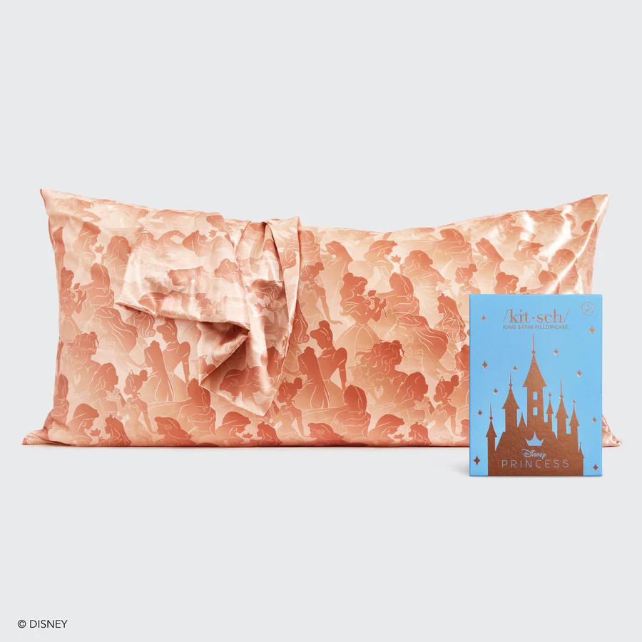 Kitsch x Disney Princess Satin Pillowcase in Disney Princess - King | Kitsch