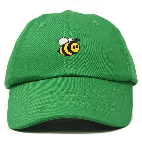 DALIX Bumble Bee Baseball Cap Dad Hat Embroidered Womens Girls in Kelly Green | Walmart (US)