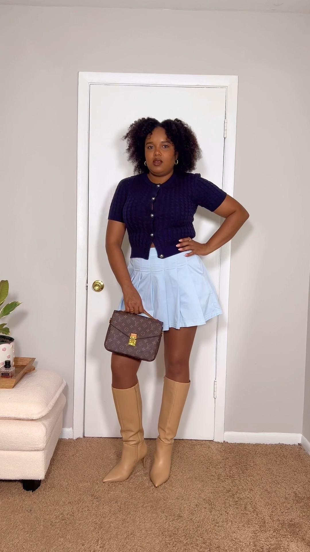 Navy and pastel blue paired with neutral colors for fall???

#falloutfit #hmfall #fallfashion #

#LTKSeasonal #LTKFindsUnder50 #LTKStyleTip