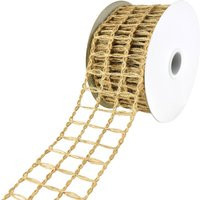 Grand Jute Net Wired Ribbon, 2-1/2-Inch, 10-Yard | Etsy (US)