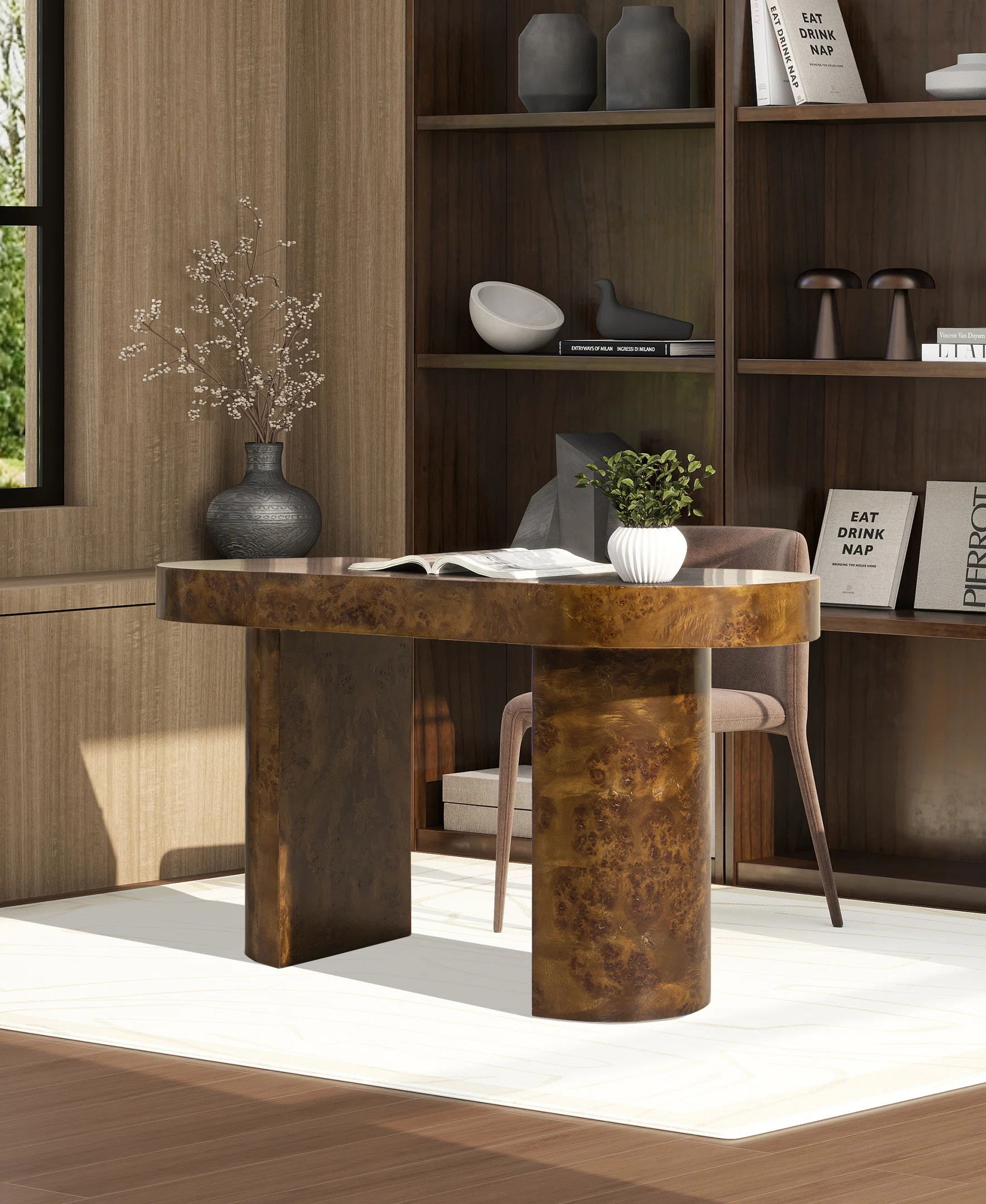 Wildon Home® Hurston Oval Desk | Wayfair | Wayfair North America