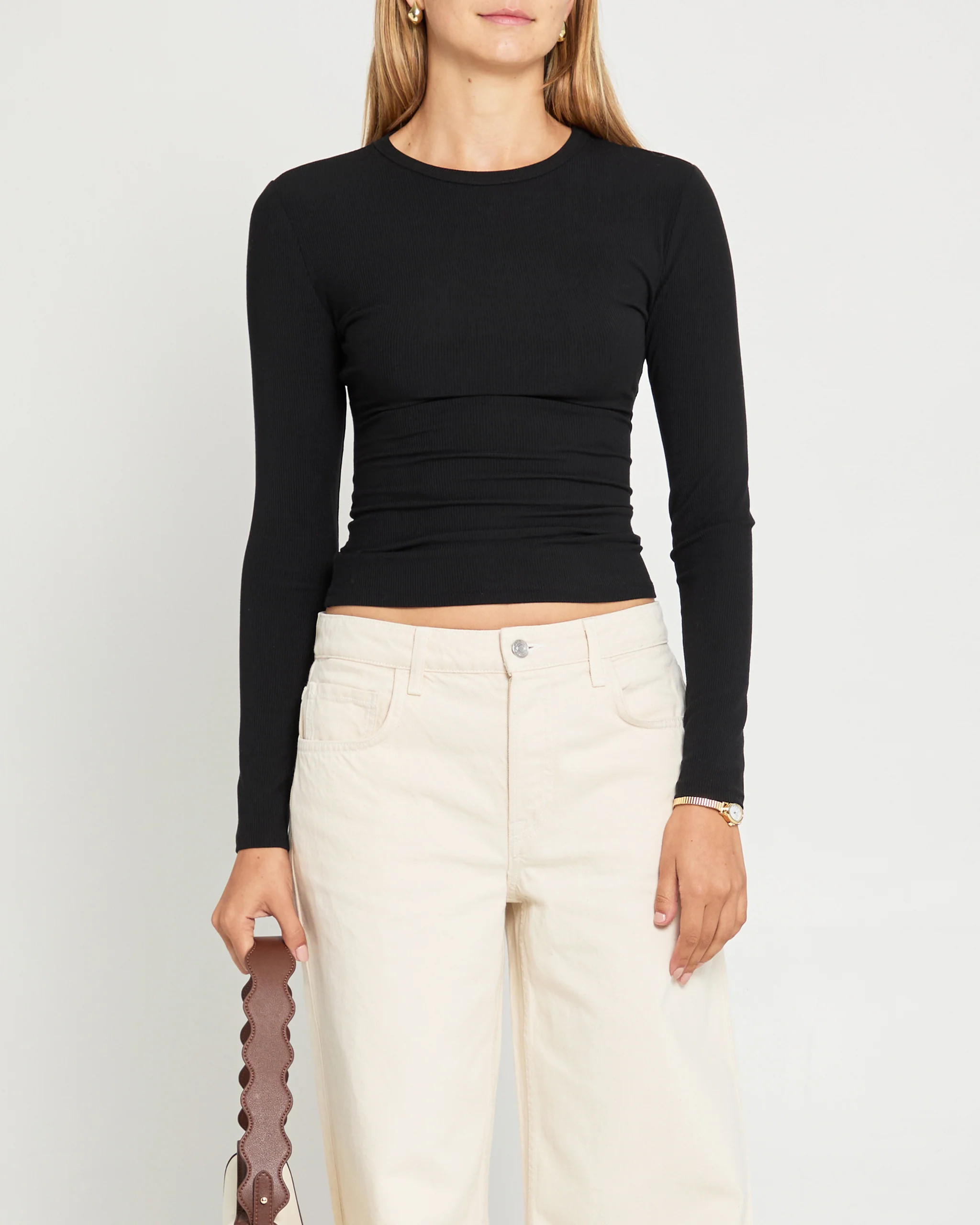 Soft Lounge Crew Neck Long Sleeve | Few Moda