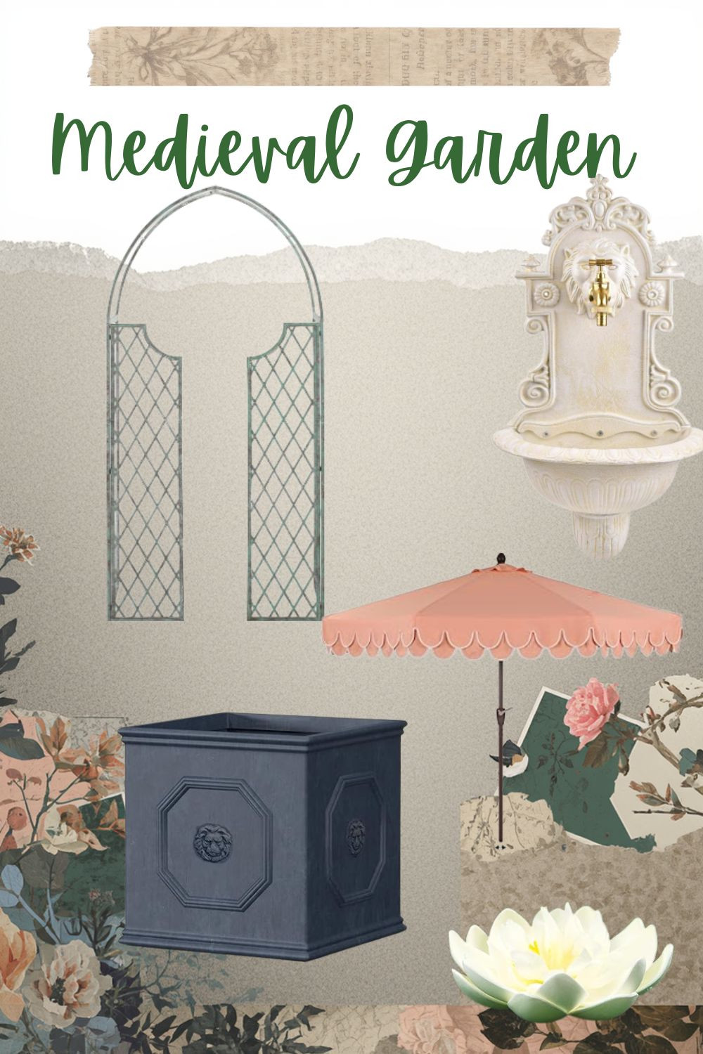 Step into a storybook...

A Medieval garden was designed to create a calming space that allowed for appreciation of nature and encouraged lingering conversations in the under the sunny sky.

Create your own sanctuary—one that feels rooted in history and made for gathering.

#summergarden #summeryard #gardening 

 #LTKOver40 #LTKHome