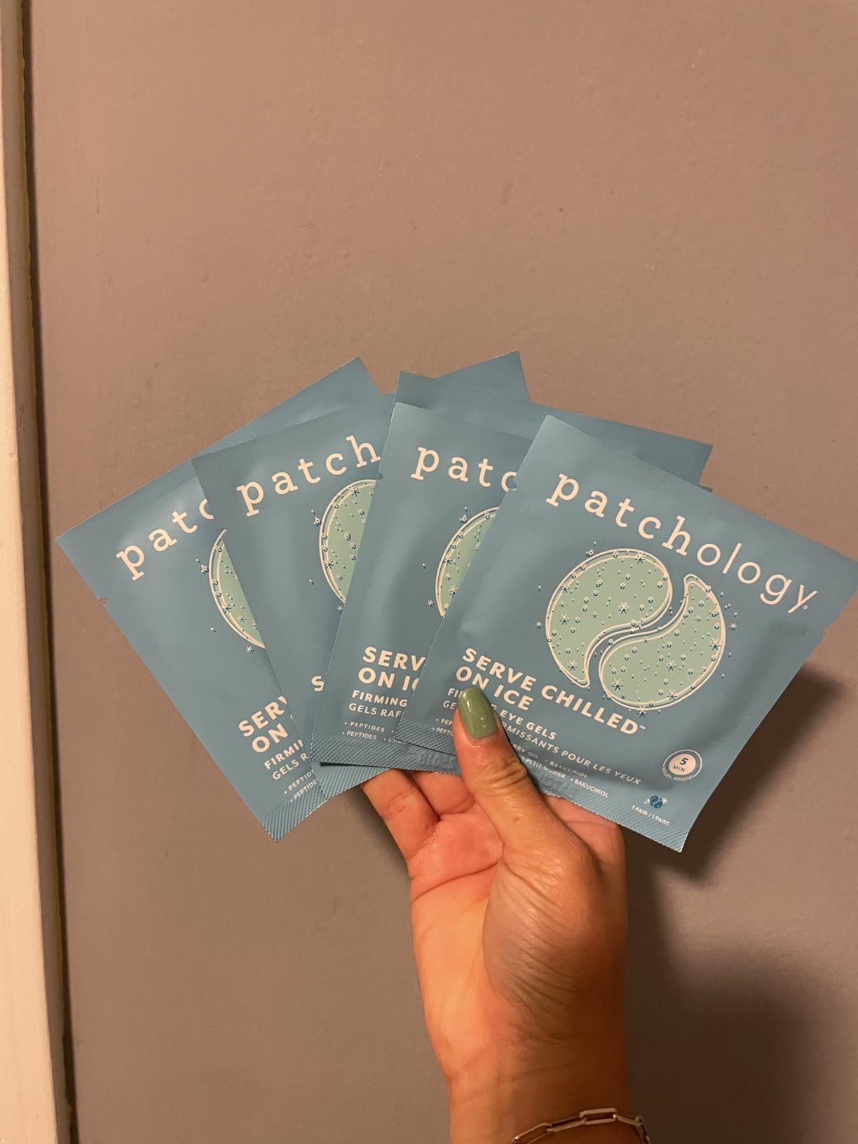 Patchology Iced Cooling Under Eye Mask Patches with Peptides, Cloudberry Oil & Bakuchiol – Firm... | Amazon (US)