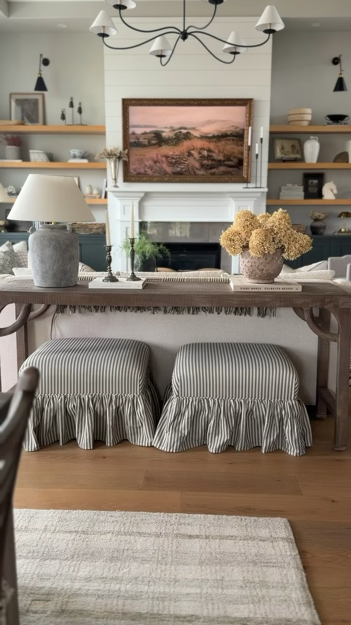 These skirted ottomans are by far one of my favorite purchases I have ever made! They’re pricey, but I have been able to style them in so many spots around our home, and couldn’t love them more! 

#LTKHome