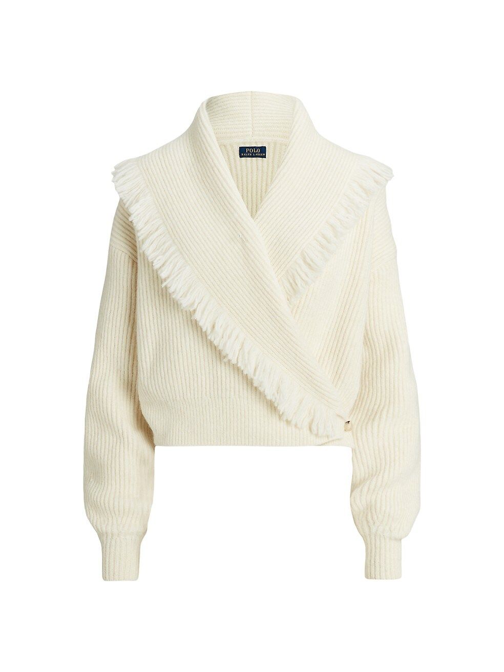 Fringed Rib Sweater | Saks Fifth Avenue