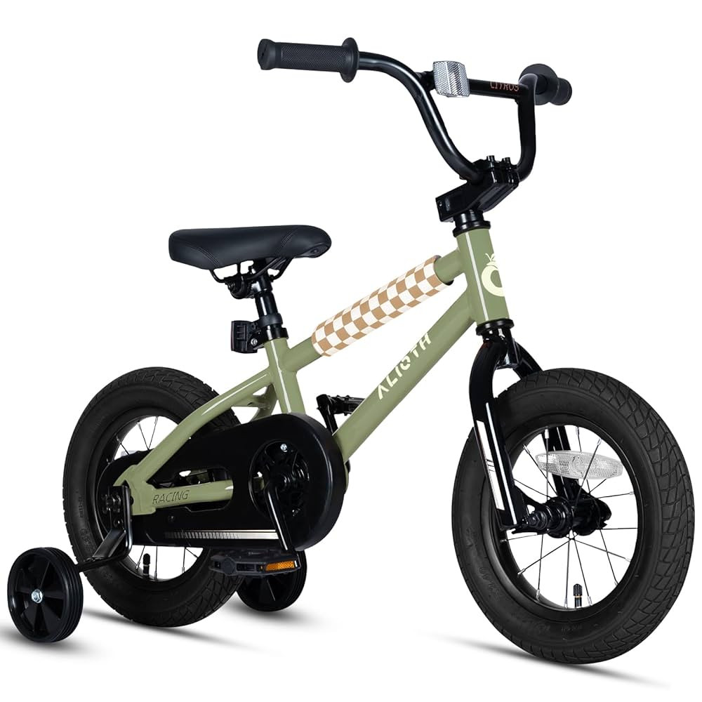 BMX Style Kids Bike for 2-8 Years Old Boys Girls Toddlers 12 14 16 Inches Bicycle with Training W... | Amazon (US)