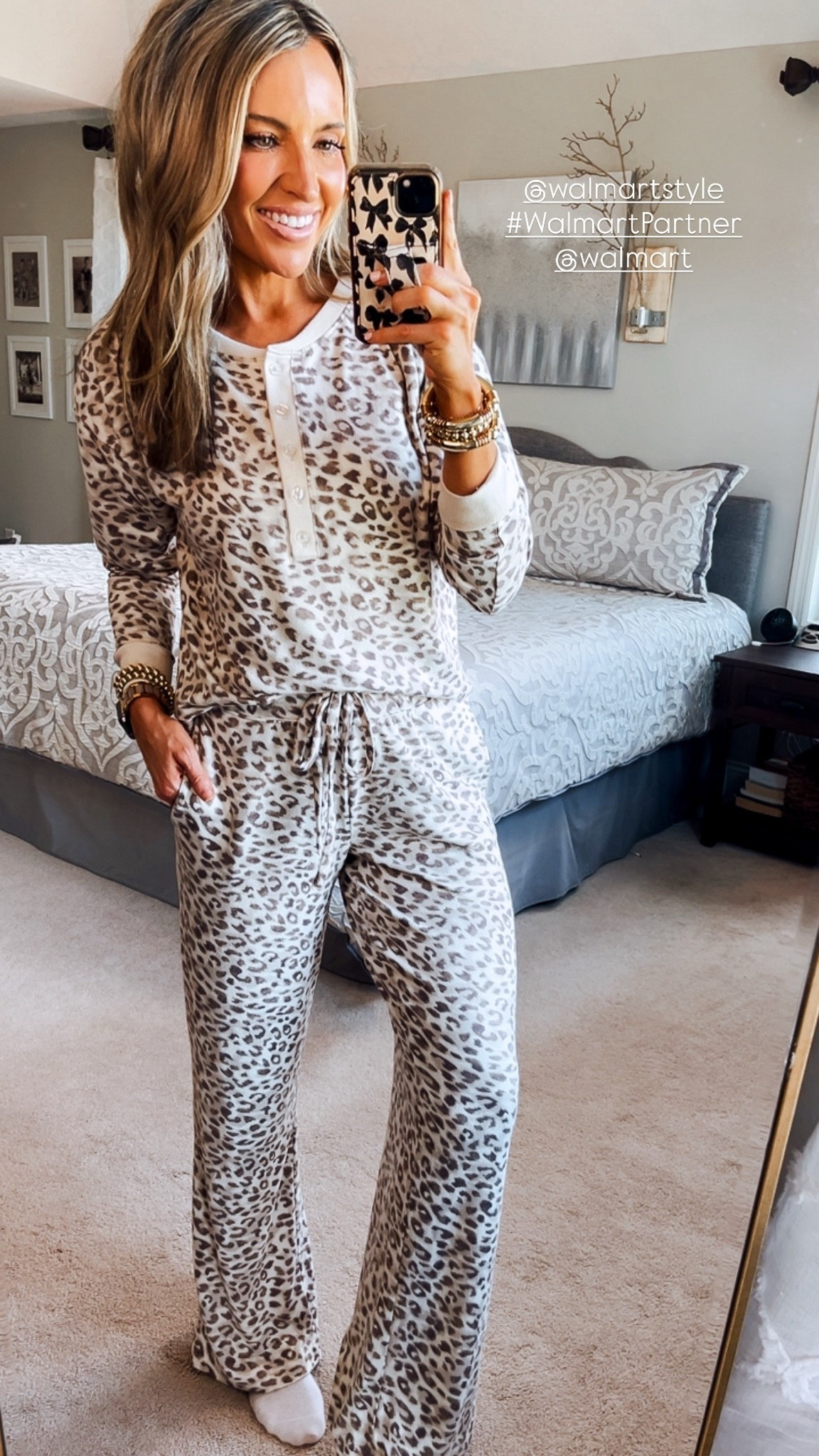 @Walmart #WalmartPartner 
The most cozy pajamas you’ll ever feel!!! The quality is amazing! Wearing xs ☁️

#LTKmorningroutine #LTKSeasonal #LTKPetite