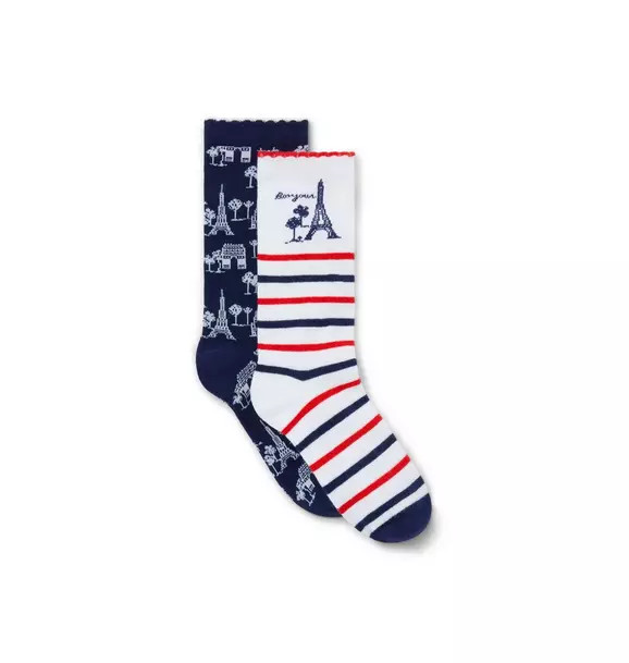 Paris Sock 2-Pack | Janie and Jack