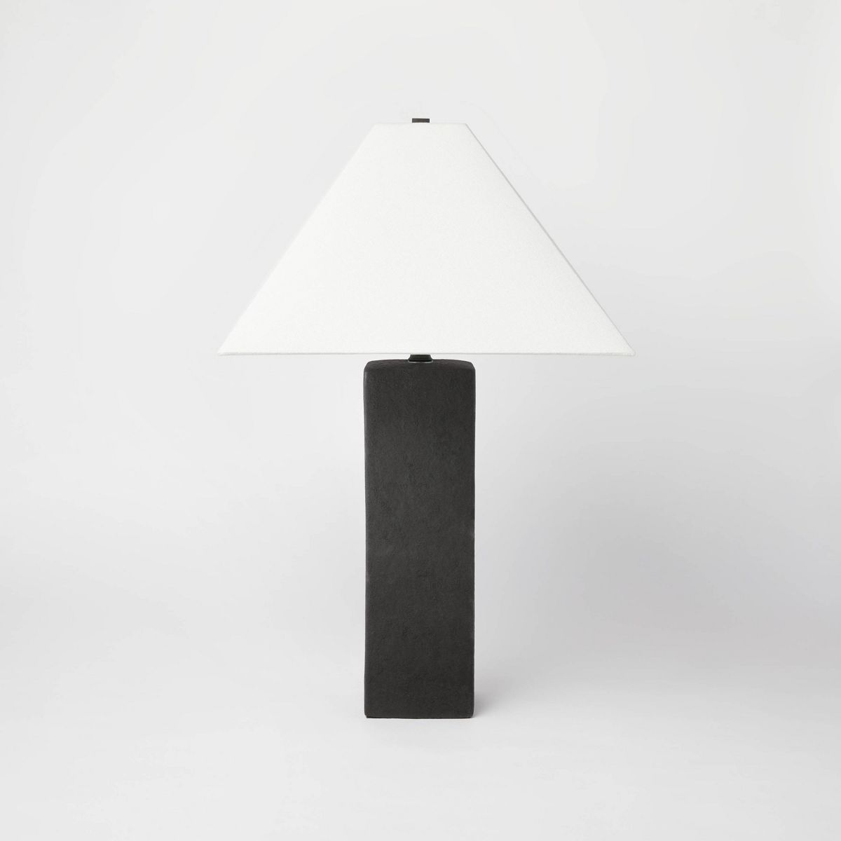 Square Table Lamp with Tapered Shade Black (Includes LED Light Bulb) - Threshold™ designed with... | Target